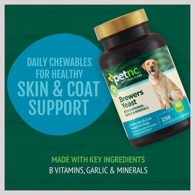 Show full view: petnc Brewers Yeast Dog Supplement, 250 count slide 7 of 9