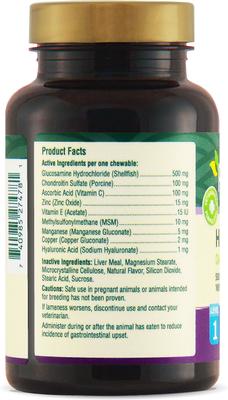 Show full view: petnc Hip & Joint Daily Health Level 1 Chewable Tablet Dog Supplement, 60 count slide 3 of 9