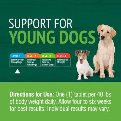 Show full view: petnc Hip & Joint Daily Health Level 1 Chewable Tablet Dog Supplement, 60 count slide 6 of 9