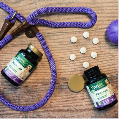 Show full view: petnc Hip & Joint Daily Health Level 3 Liver Flavor Chewable Tablet Dog Supplement, 45 count slide 8 of 9