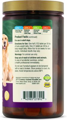 Show full view: petnc Hip & Joint Daily Health Level 4 Liver Flavor Chewable Tablet Dog Supplement, 150 count slide 4 of 9