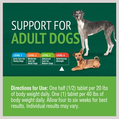 Show full view: petnc Hip & Joint Daily Health Level 4 Liver Flavor Chewable Tablet Dog Supplement, 150 count slide 6 of 9