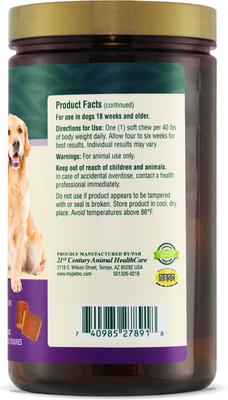 Show full view: petnc Hip & Joint Mega Max Soft Chews Dog Supplement, 90 count slide 4 of 9