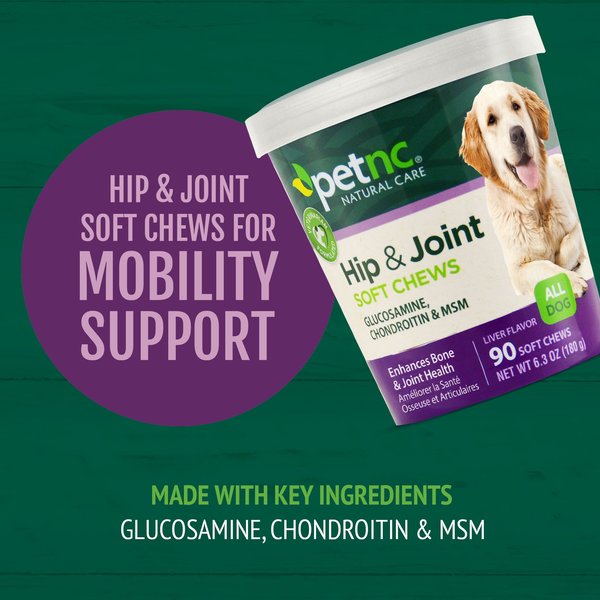 petnc Hip & Joint Soft Chews Joint Supplement for Dogs