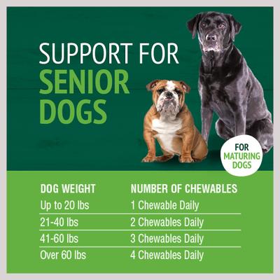 Show full view: petnc Senior Multi Daily Formula Dog Supplement, 60 count slide 6 of 9