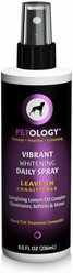 Petology Vibrant Whitening Daily Dog Conditioning Spray, 8-oz bottle