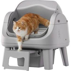PETPIVOT AutoScooper 12 Lite Automatic Cat Litter Box, Steel