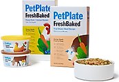 PetPlate Human Grade Beef & Chicken Value Pack Fresh Wet & Air-Dried Baked Dry Dog Food, 12-oz cup, case...
