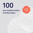 Show in main carousel: Petpost Bulldog Wrinkle Wipes, 100 count slide 4 of 9