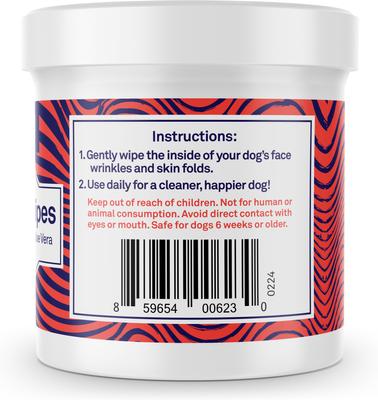 Show full view: Petpost Bulldog Wrinkle Wipes, 100 count slide 7 of 9