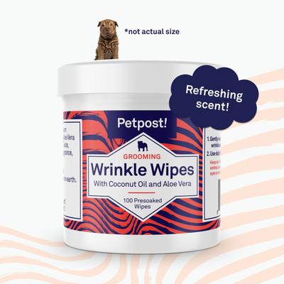 Show full view: Petpost Bulldog Wrinkle Wipes, 100 count slide 5 of 9