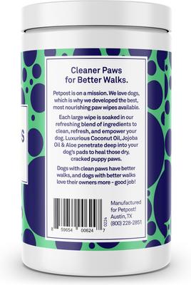 Show full view: Petpost Dog Paw Wipes, 70 count slide 8 of 9