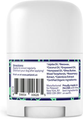 Show full view: Petpost Dog Snout Balm with Jojoba & Coconut Oil, 0.64-fl oz slide 2 of 6