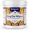 Show in main carousel: Petpost Ear Wipes with Coconut Oil & Aloe Vera for Dogs, 100 count slide 1 of 10
