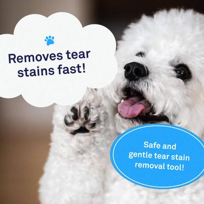 Show full view: Petpost Tear Stain Remover Comb for Dogs, Fine Comb slide 4 of 8