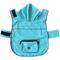 Show in main carousel: PetRageous Designs Banff Packable Waterproof Dog Raincoat, Aqua, X-Small slide 4 of 7