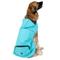 Show in main carousel: PetRageous Designs Banff Packable Waterproof Dog Raincoat, Aqua, XX-Large slide 1 of 8