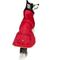 Show in main carousel: PetRageous Designs Banff Packable Waterproof Dog Raincoat, Red, Large slide 1 of 8