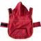 Show in main carousel: PetRageous Designs Banff Packable Waterproof Dog Raincoat, Red, Small slide 5 of 8