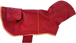 PetRageous Designs Banff Packable Waterproof Dog Raincoat, Red, X-Small slide 2 of 7