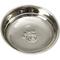 Show in main carousel: PetRageous Designs Bermuda Stainless-Steel Shallow with Embossed Paw Slanted Dog & Cat Bowl, Metallic, Small: 1-cup slide 3 of 4