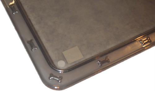 Show full view: PetRageous Designs Bone n' Up for Dinner Non-Slip Tray Placemat, Black slide 4 of 6