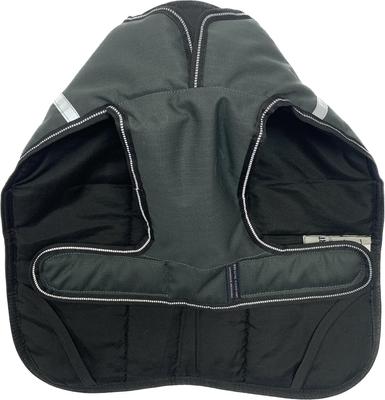 Show full view: PetRageous Designs Calgary Harness Dog Coat, Charcoal, Large slide 2 of 6