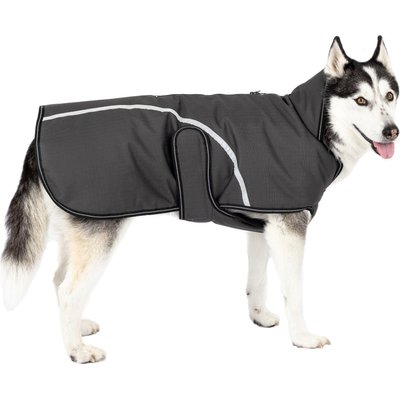 PetRageous Designs PetRageous Designs Calgary Harness Dog Coat, Charcoal, X-Large