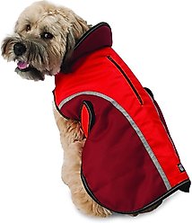 PetRageous Designs Calgary Insulated Dog Jacket, Red, Large