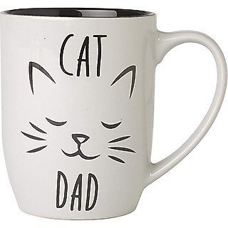 PetRageous Designs "Cat Dad" Mug, Gray, 24-oz slide 1 of 2
