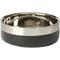 Show in main carousel: PetRageous Designs Catalina Stainless-Steel Double Walled Dog Bowl, Metallic & Black, Medium: 3.8-cup slide 1 of 3