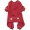 Show in main carousel: PetRageous Designs Cozy Thermal Dog PJs, Red, Small slide 3 of 8