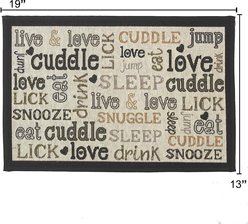 PetRageous Designs Cuddle Tapestry Placemat slide 2 of 6