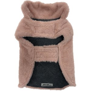 PetRageous Designs Eddie Bauer Pet Laurel Reversible Dog Coat, Pink, Medium 