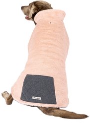 PetRageous Designs Eddie Bauer Pet Laurel Reversible Dog Coat, Pink, XX-Large