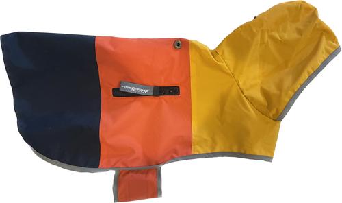 Show full view: PetRageous Designs Eddie Bauer PET Ravenna Waterproof Dog Windbreaker Coat, Gold, X-Large slide 5 of 8