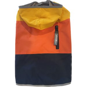 PetRageous Designs Eddie Bauer PET Ravenna Waterproof Dog Windbreaker Coat, Gold, X-Small