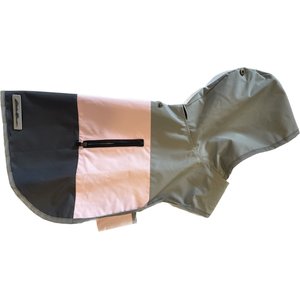 PetRageous Designs Eddie Bauer PET Ravenna Waterproof Dog Windbreaker Coat, Pink, Large