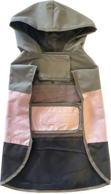 Show full view: PetRageous Designs Eddie Bauer PET Ravenna Waterproof Dog Windbreaker Coat, Pink, Medium  slide 3 of 7