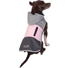 Eddie Bauer PET Ravenna Waterproof Dog Windbreaker Coat, Pink, Small