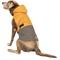 Show in main carousel: PetRageous Designs Eddie Bauer Pet Richaland Two-Tone Quilted Dog Puffer Jacket, Brown, XX-Large slide 1 of 5
