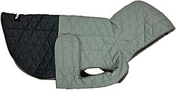 PetRageous Designs Eddie Bauer Pet Richaland Two-Tone Quilted Dog Puffer Jacket, Gray, Medium slide 2 of 5
