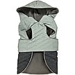 Show in main carousel: PetRageous Designs Eddie Bauer Pet Richaland Two-Tone Quilted Dog Puffer Jacket, Gray, XX-Large slide 3 of 6
