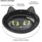 Show in main carousel: PetRageous Designs Frisky Kitty Oval Cat Dish, Black slide 4 of 8