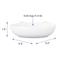 Show in main carousel: PetRageous Designs Frisky Kitty Oval Cat Dish, White, 0.66-cup slide 2 of 8