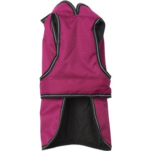 PetRageous Designs Juneau Insulated Dog Jacket, Magenta, Large