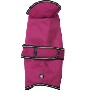 PetRageous Designs Juneau Insulated Dog Jacket, Magenta, Medium