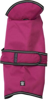 Show full view: PetRageous Designs Juneau Insulated Dog Jacket, Magenta, Medium slide 3 of 10