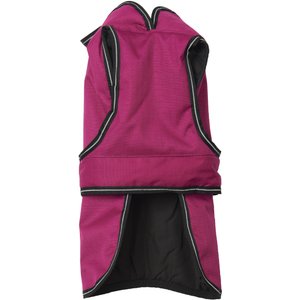 PetRageous Designs Juneau Insulated Dog Jacket, Magenta, Medium