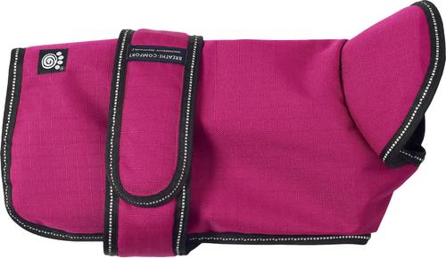 Show full view: PetRageous Designs Juneau Insulated Dog Jacket, Magenta, Medium slide 5 of 10
